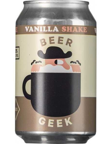 Пиво Mikkeller, "Beer Geek" Vanilla Shake, in can, 0.33 л
