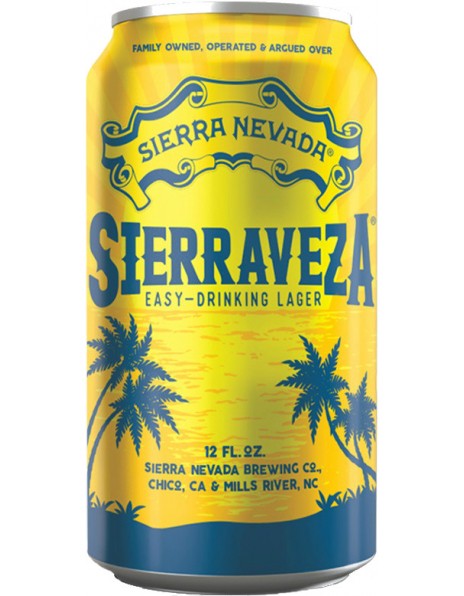 Пиво Sierra Nevada, "Sierraveza", in can, 355 мл