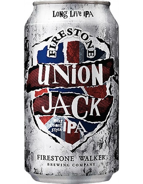 Пиво Firestone Walker, "Union Jack" IPA, in can, 355 мл