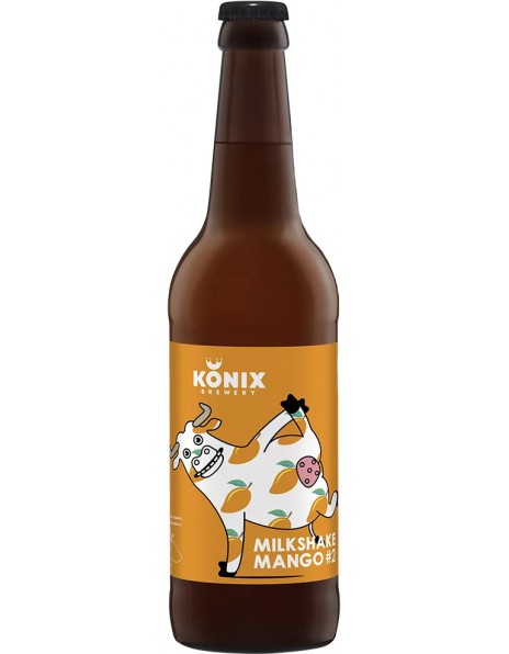 Пиво Konix Brewery, "Milk Shake Mango" #2, 0.5 л