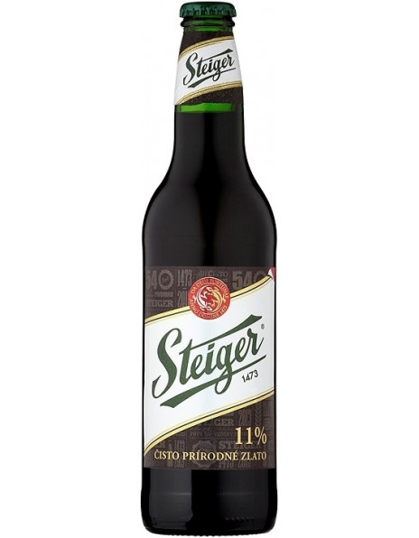 Пиво "Steiger" 11% Tmavy, 0.5 л