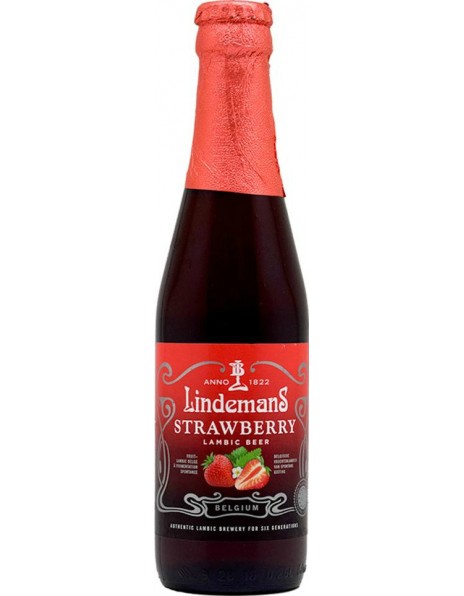 Пиво "Lindemans" Strawberry, 250 мл