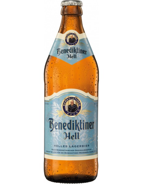 Пиво "Benediktiner" Original Hell, 0.5 л