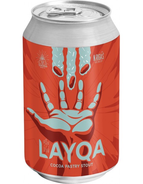 Пиво New Riga's Brewery, "Layqa", in can, 0.33 л
