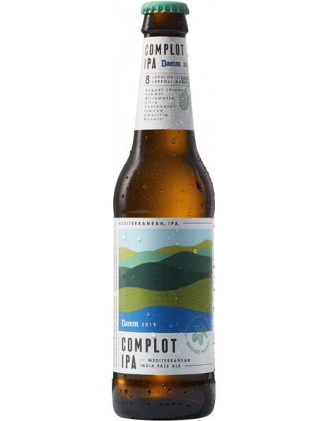 Пиво Damm, "Complot" IPA, 0.33 л
