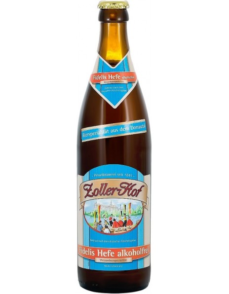 Пиво Zoller-Hof, "Fidelis" Hefe Alkoholfrei, 0.5 л