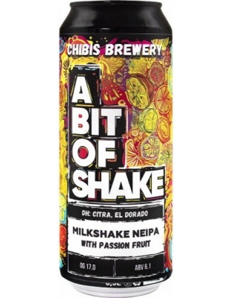 Пиво Chibis, "A Bit Of Shake", in can, 0.5 л