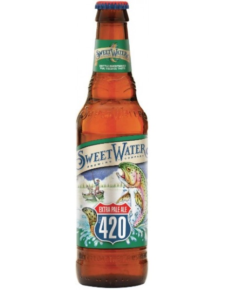 Пиво SweetWater, "420" Extra Pale Ale, 355 мл