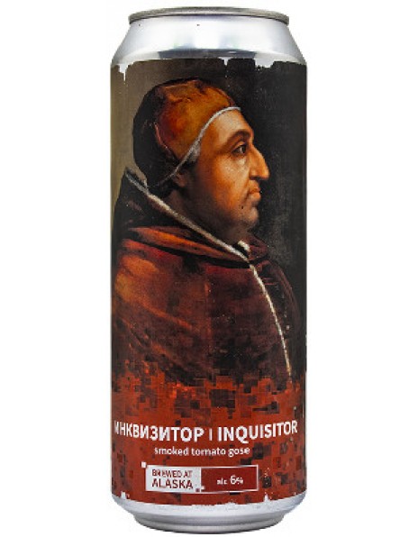 Пиво Alaska, "Inquisitor", in can, 0.5 л
