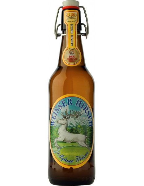 Пиво Der Hirschbrau, "Weisser Hirsch", 0.5 л