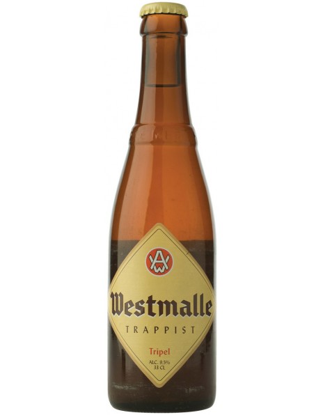 Пиво Westmalle, "Trappist" Tripel, 0.33 л