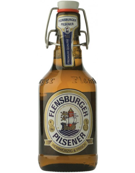 Пиво Flensburger, Pilsener, 0.33 л