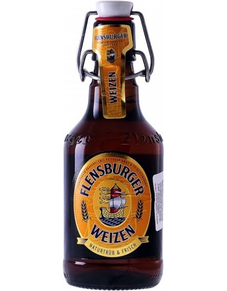Пиво Flensburger, Weizen, 0.33 л