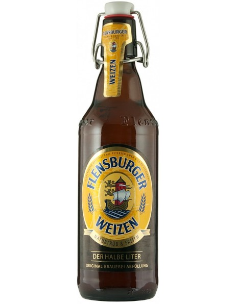Пиво Flensburger, Weizen, 0.5 л