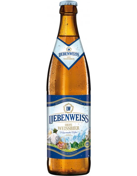 Пиво "Liebenweiss" Hefe-Weissbier, 0.5 л