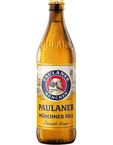 Пиво Paulaner, Original Munchner Hell, 0.5 л