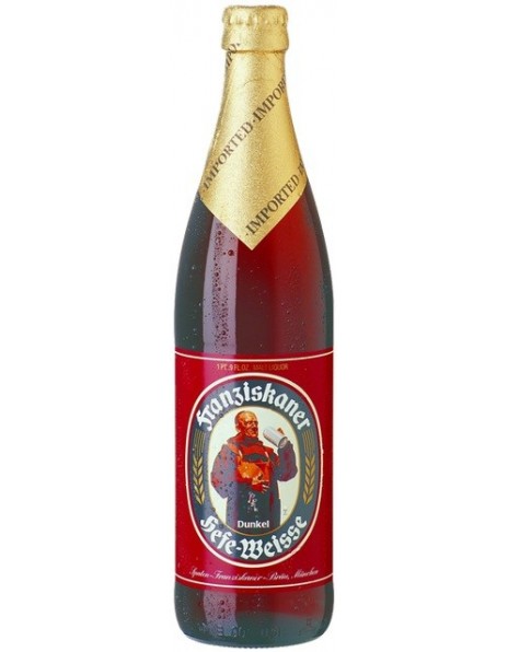 Пиво "Franziskaner" Hefe-Weisse Dunkel, 0.5 л