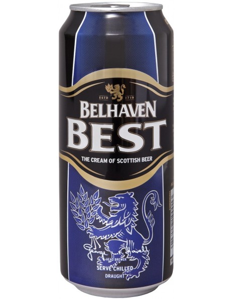 Пиво Belhaven, "Best", in can, 0.44 л