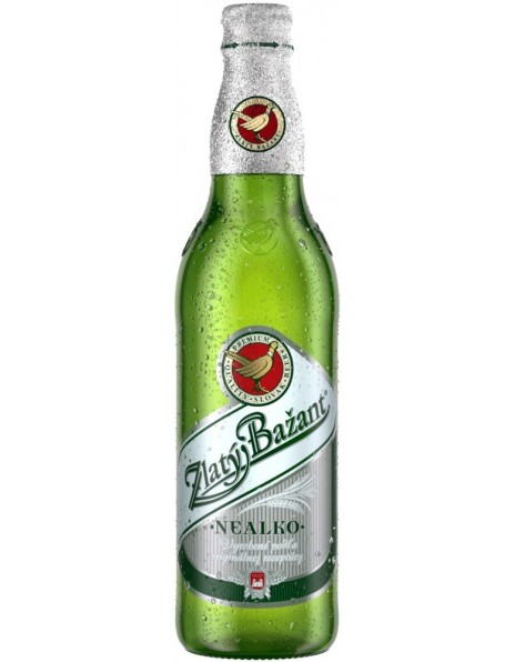 Пиво "Златый Базант" Безалкогольное, 0.48 л