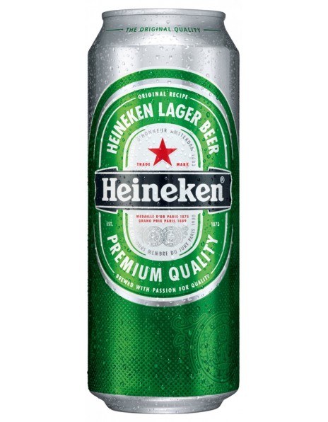 Пиво "Heineken" Lager (Russia), in can, 0.45 л