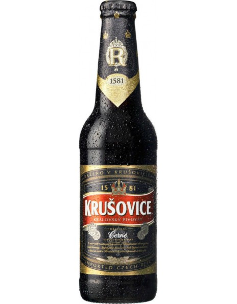Пиво "Krusovice" Cerne, 0.33 л