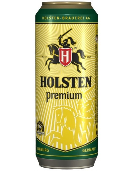 Пиво "Хольстен" Премиум, в жестяной банке, 0.5 л
