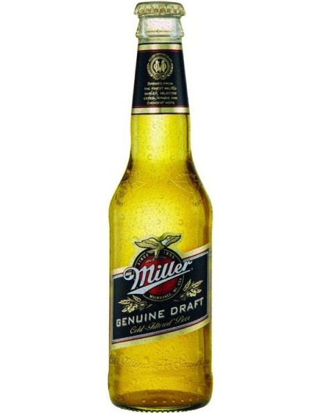 Пиво "Miller" Genuine Draft (Russia), 0.33 л