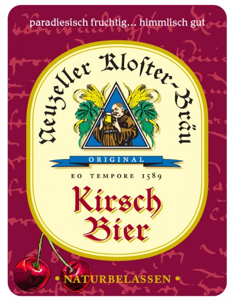 Пиво Neuzeller Kloster-Brau, Kirsch Bier, in keg, 20 л