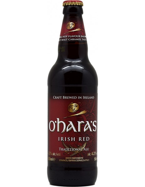 Пиво Carlow, "O'Hara's" Irish Red, 0.5 л