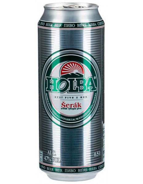 Пиво "Holba" Serak, in can, 0.5 л