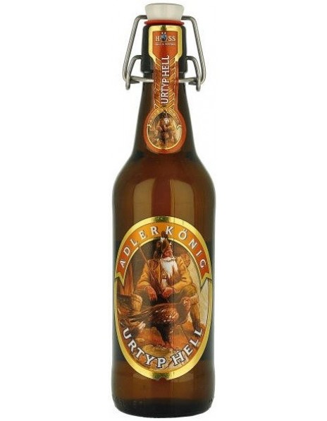 Пиво Der Hirschbrau, "Adlerkoenig Urtyp Hell", 0.5 л