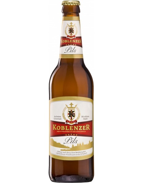 Пиво "Koblenzer" Pils, 0.5 л