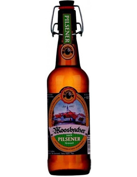Пиво "Moosbacher" Pilsener, 0.5 л