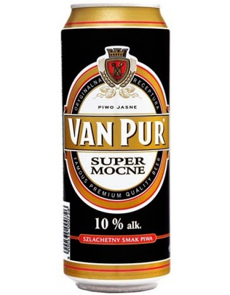 Пиво "Van Pur" Super Mocne, in can, 0.5 л