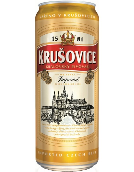 Пиво "Krusovice" Imperial, in can, 0.5 л