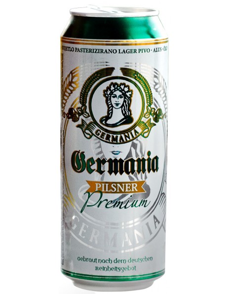 Пиво "Germania" Pilsner, in can, 0.5 л
