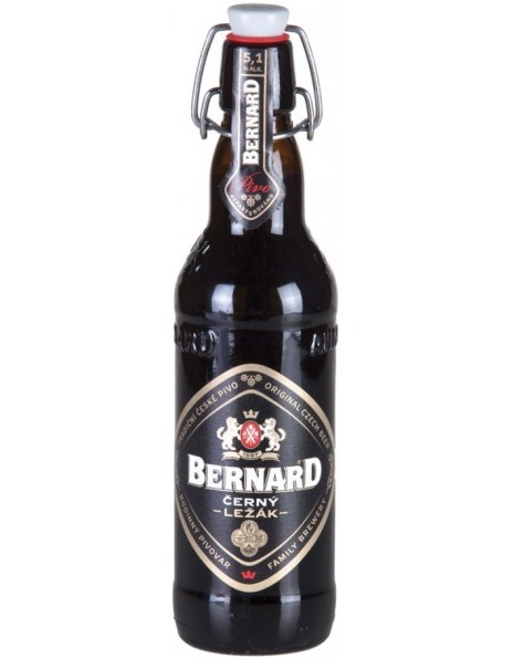 Пиво "Bernard" Cerny Lezak, 0.5 л