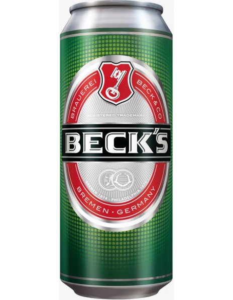 Пиво "Beck's", in can, 0.5 л