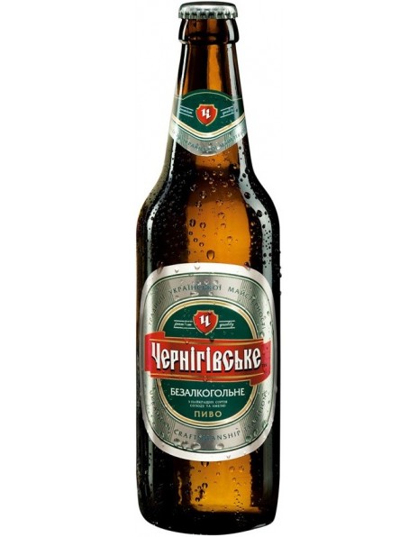 Пиво "Черниговское" Безалкогольное, 0.5 л