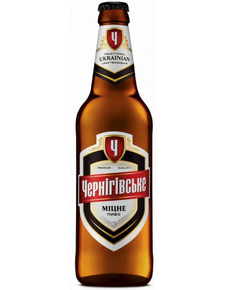 Пиво "Черниговское" Крепкое, 0.5 л