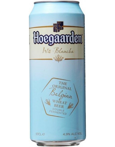 Пиво "Hoegaarden" Blanche, in can, 0.5 л