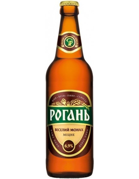 Пиво Rogan, "Veselyj Monach" Mіtsne, 0.5 л