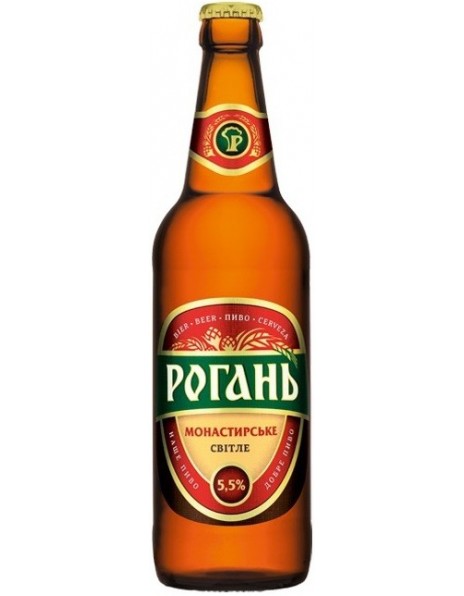 Пиво Rogan, "Monastyrskoe", 0.5 л