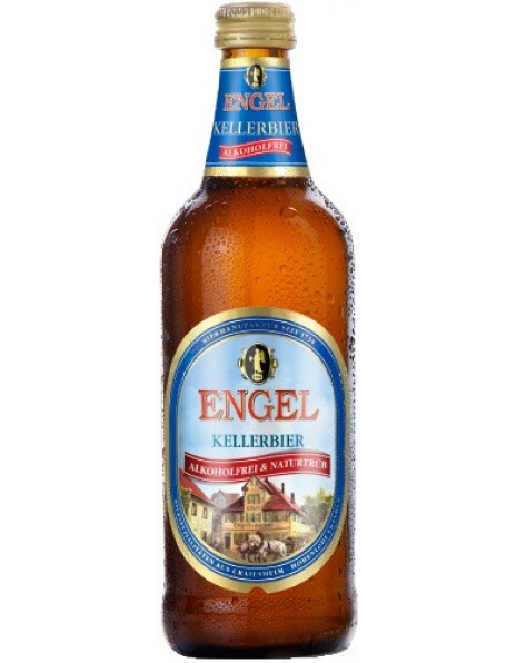 Пиво Engel, Kellerbier Hell Alkoholfrei, 0.5 л