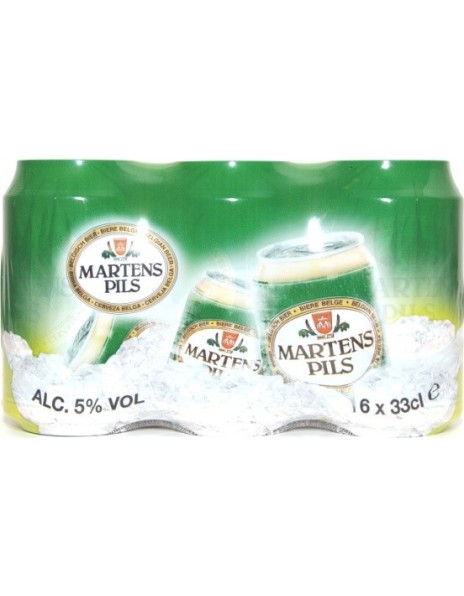 Пиво Martens, Pils, set of 6 cans, 0.33 л