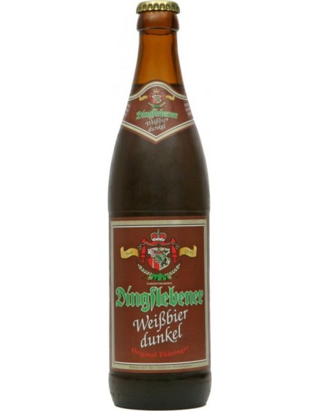 Пиво Dingslebener, Dunkles Weizen, 0.5 л