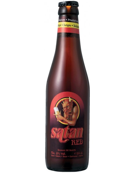 Пиво De Block, "Satan" Red, 0.33 л