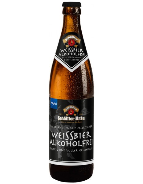 Пиво Schaeffler, Weissbier Alkoholfrei, 0.5 л