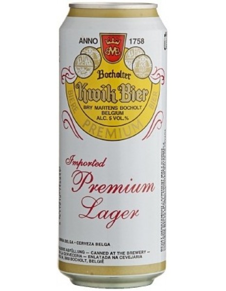 Пиво Martens, Bocholter Kwik Bier, in can, 0.5 л