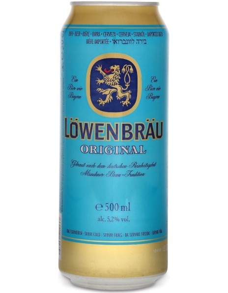 Пиво "Lowenbrau", in can (Russia), 0.5 л